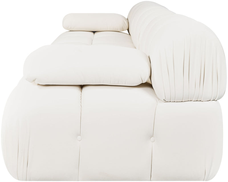 Orin - Velvet 3 Piece Modular Sofa
