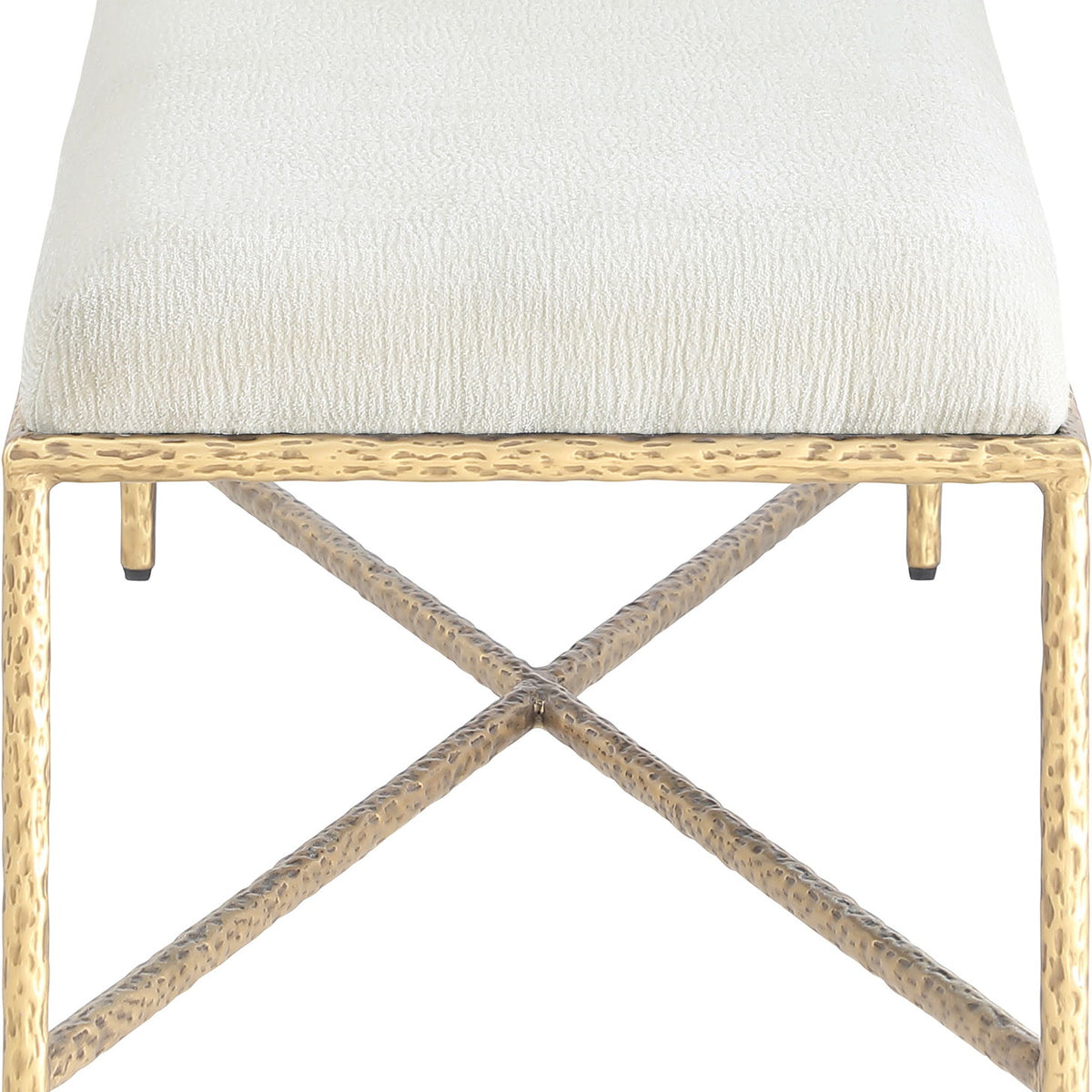 Valley - Bench With Gold Frame