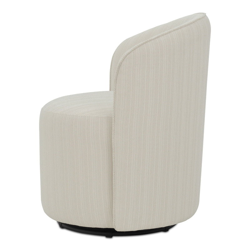 Sylvie - Swivel Chair - White