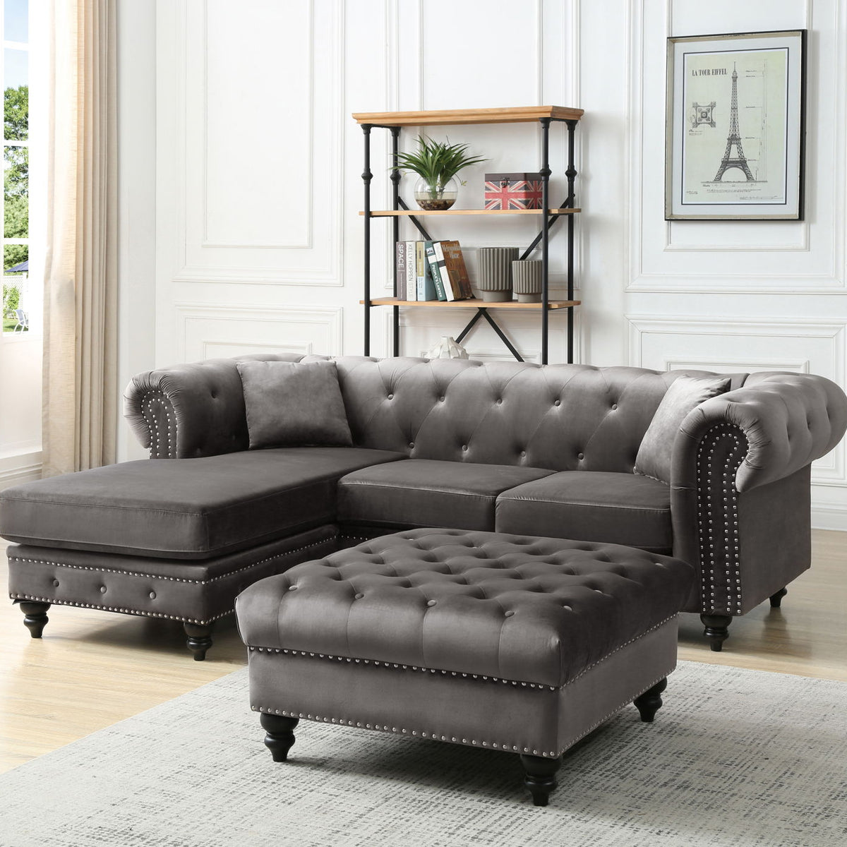Nola - Luxurious Design Sofa Chaise