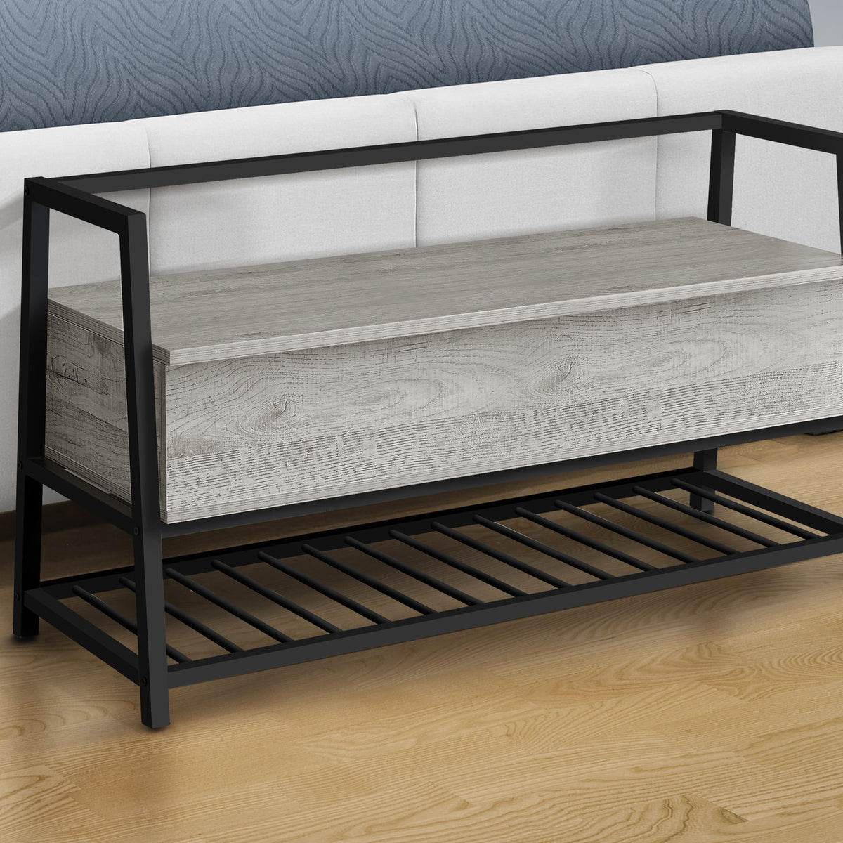 Bench Storage, Rectangular, Contemporary & Modern