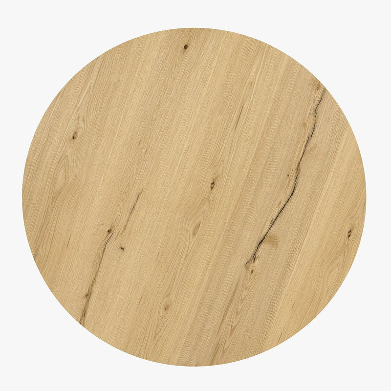 Layne - Round Coffee Table With Casters