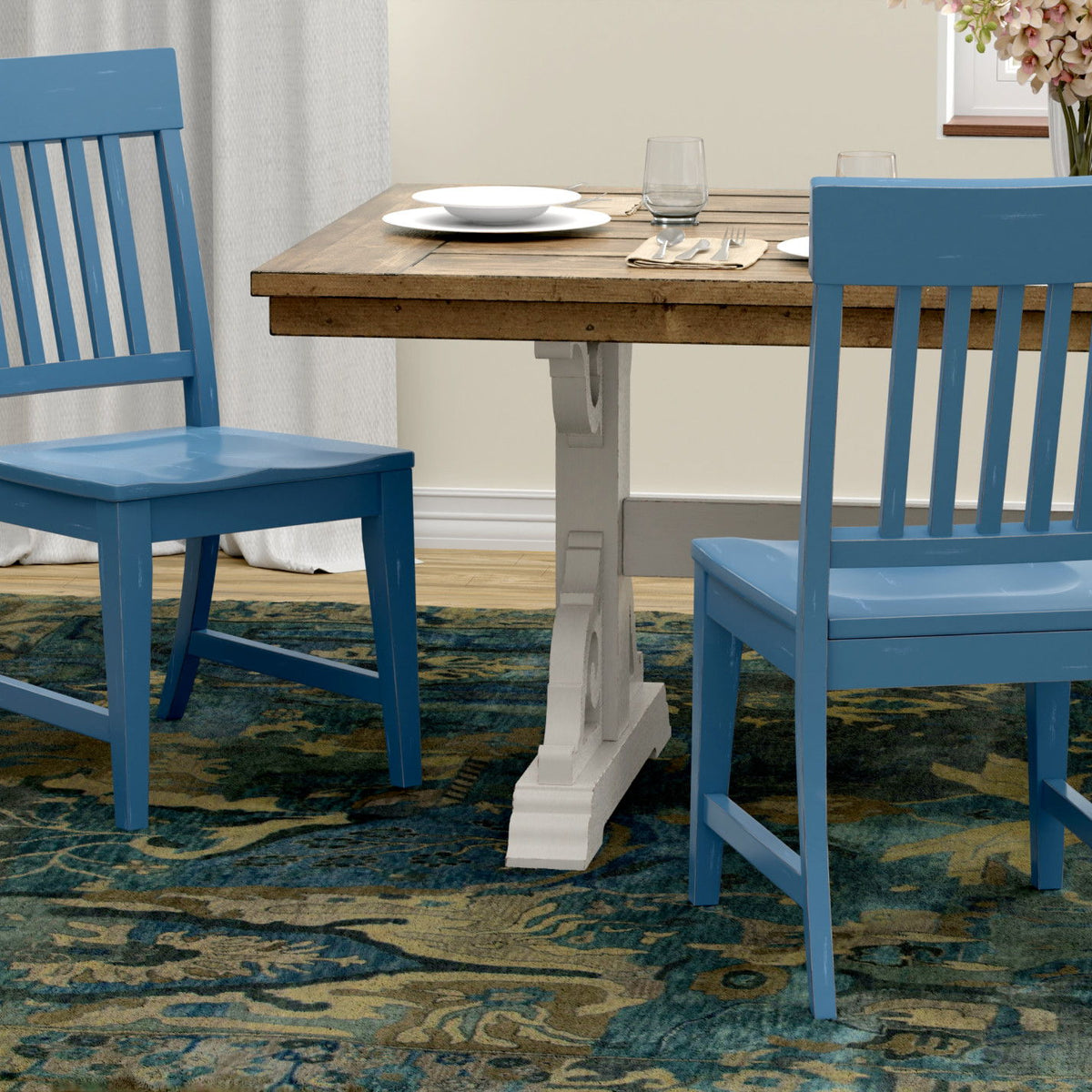 Haidel - Slat Back Dining Chairs (Set of 2)