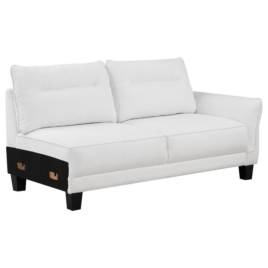Caspian - LAF Chaise, Box 1 of 2 - White