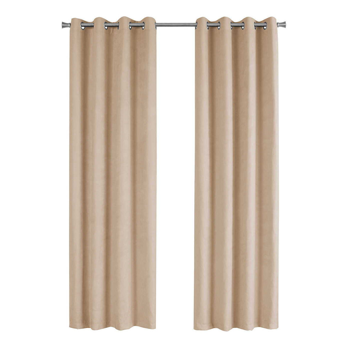 2 Pieces Set, Curtain Panel, Room Darkening, Grommet