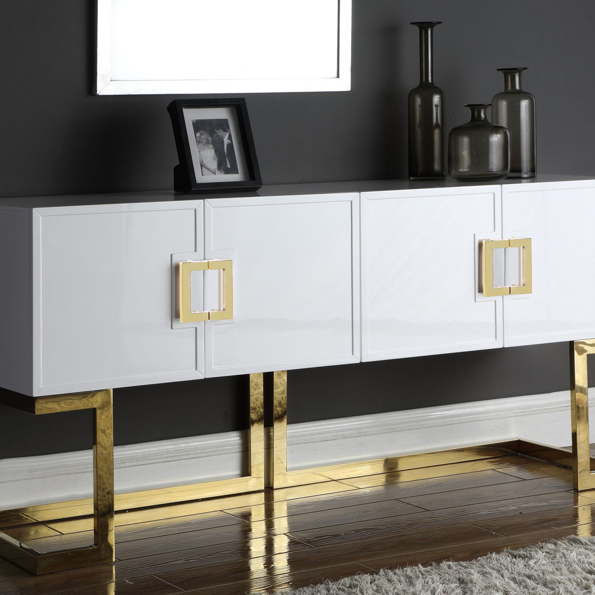 Beth - Sideboard with Gold Legs
