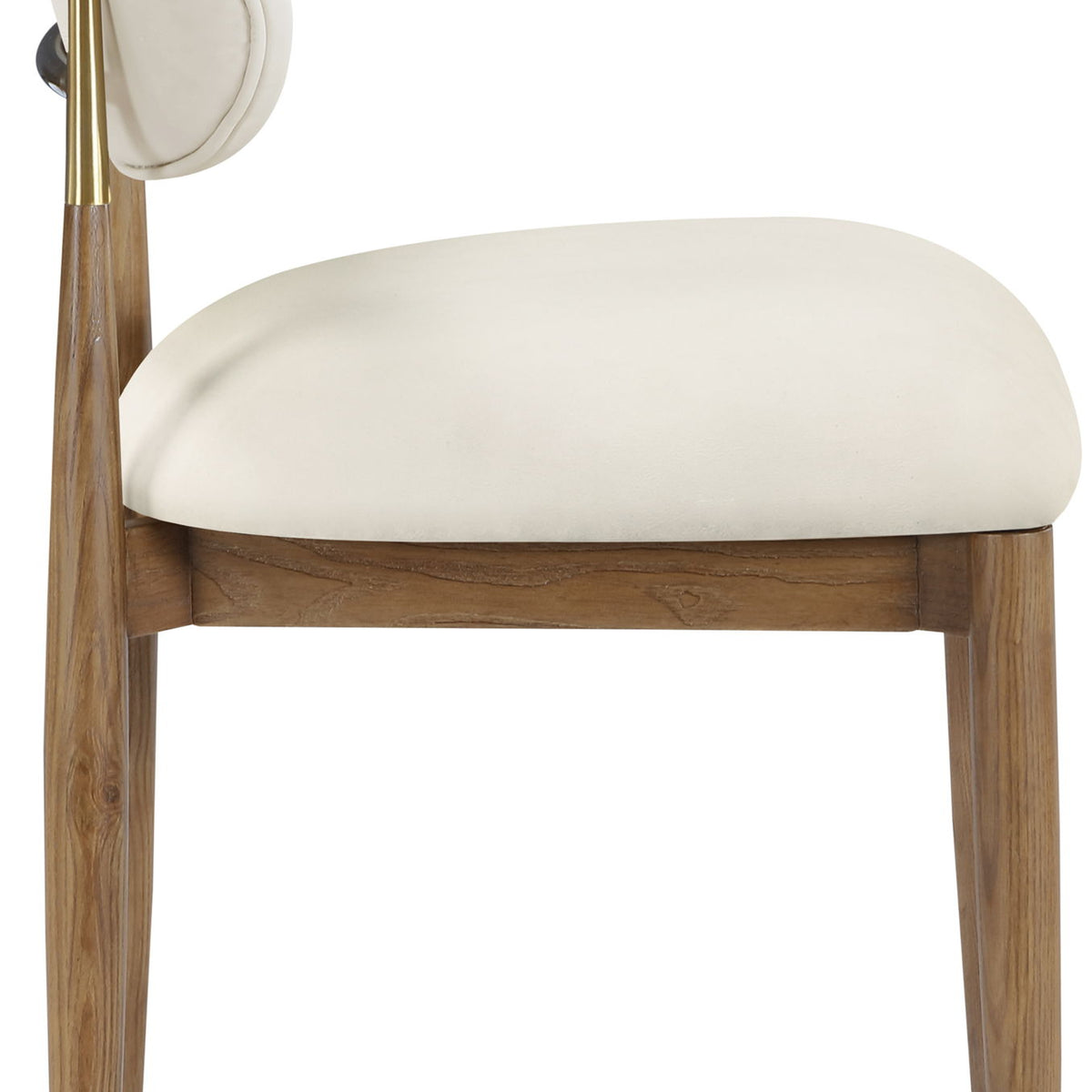 Riccio - Side Chair (Set of 2) - Walnut Frame