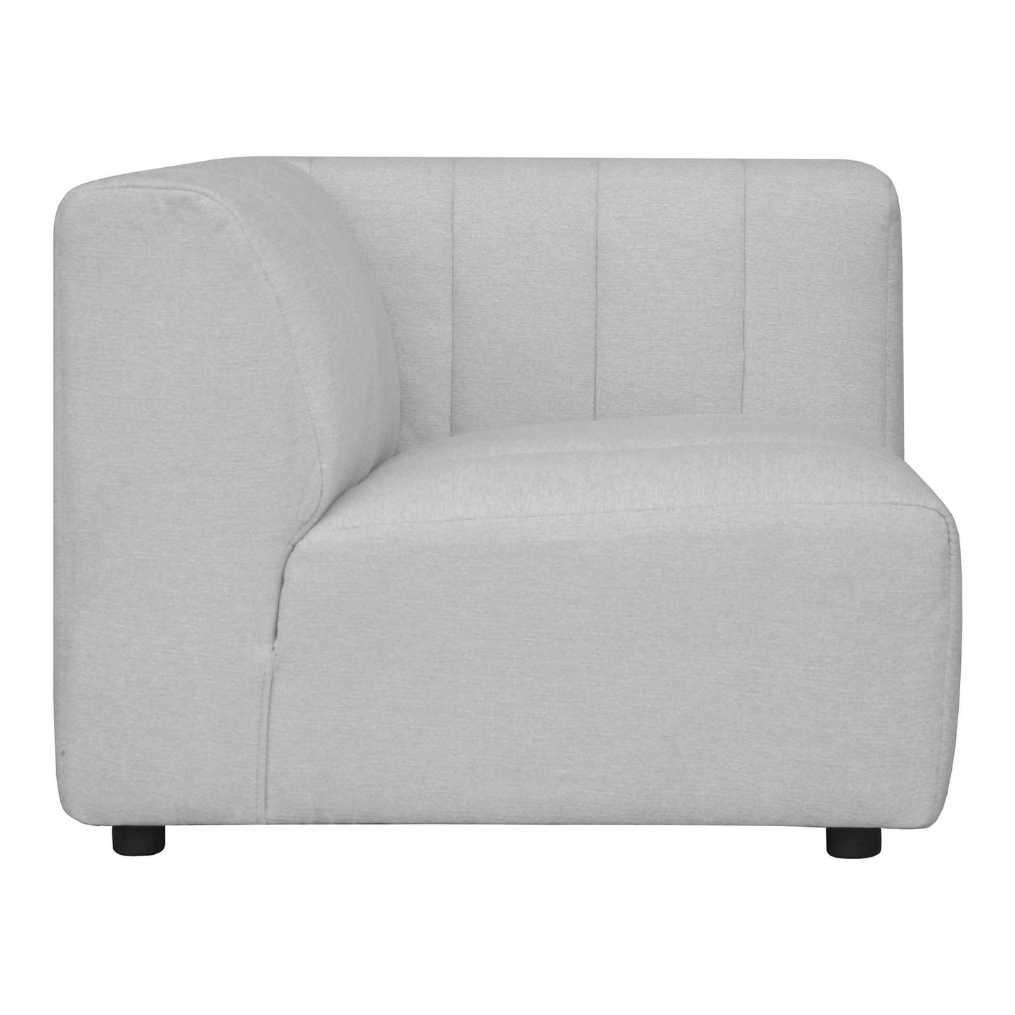 Lyric - Corner Chair - Pearl Silver