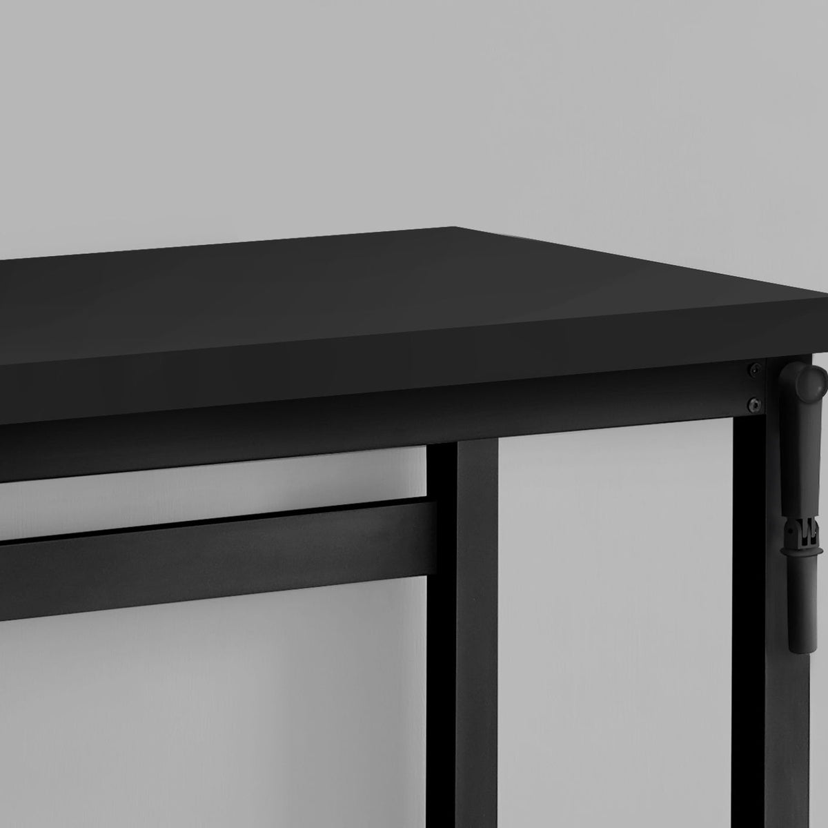Computer Desk, Home Office, Standing, Adjustable, Laptop, Contemporary & Modern