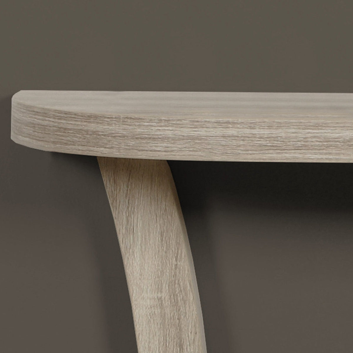 Accent Console Table For Entryway, Stylish - Taupe