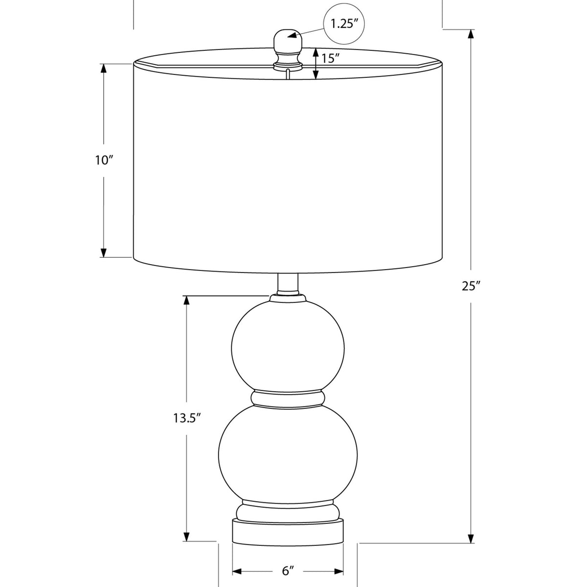 Contemporary Lighting, Table Lamp