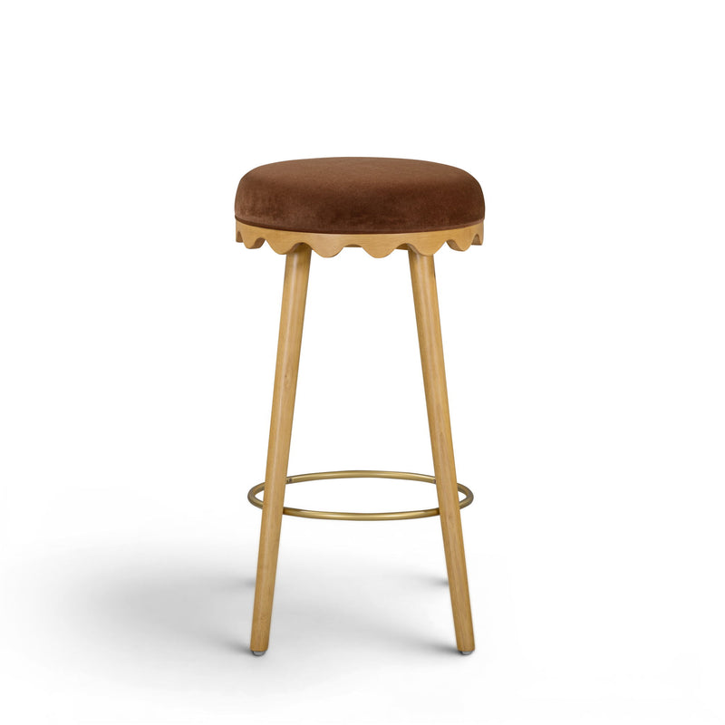 Oodle - Performance Vegan Mohair Stool