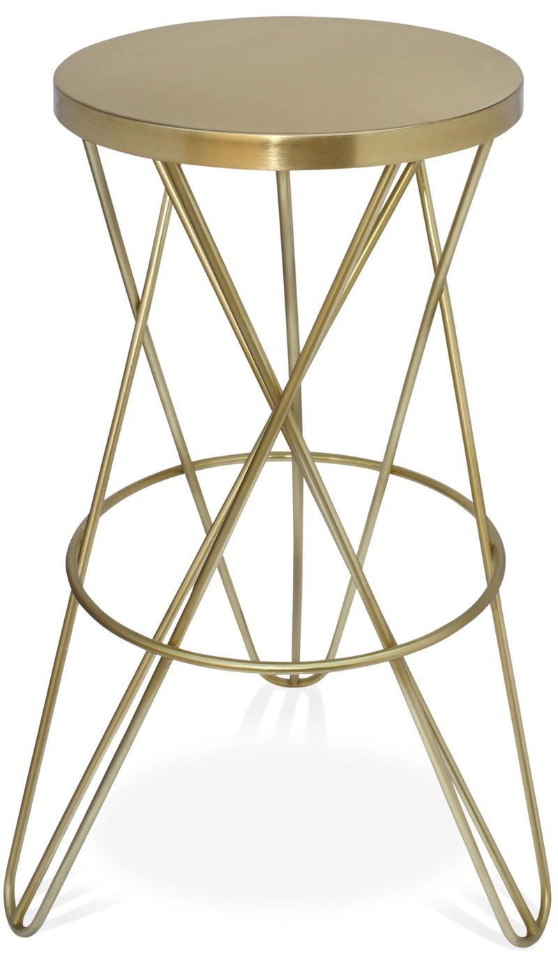 Mercury - Iron Bar Stool