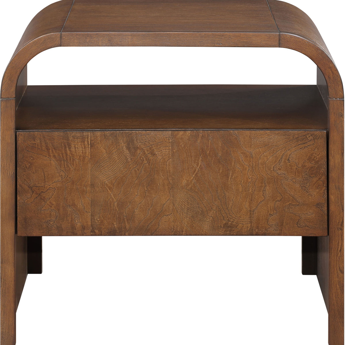 Giada - Solid Wood And Veneer Nightstand