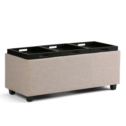 Avalon - Upholstered Storage Ottoman