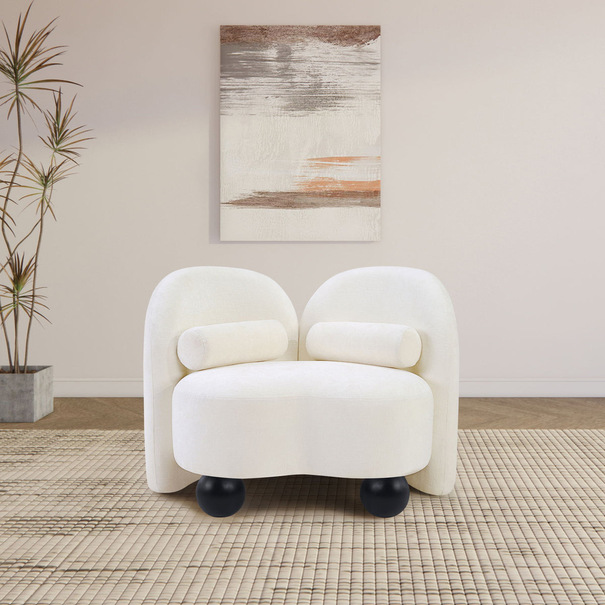 Daphne - Chenille Chair