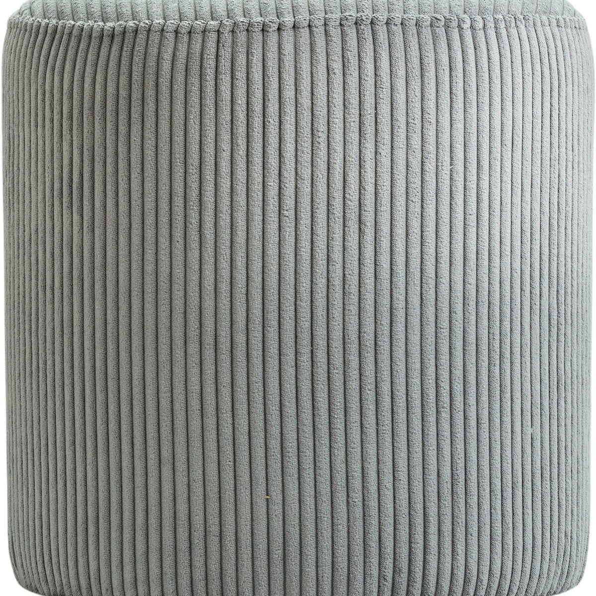 Roy - Round Microsuede Ottoman / Stool