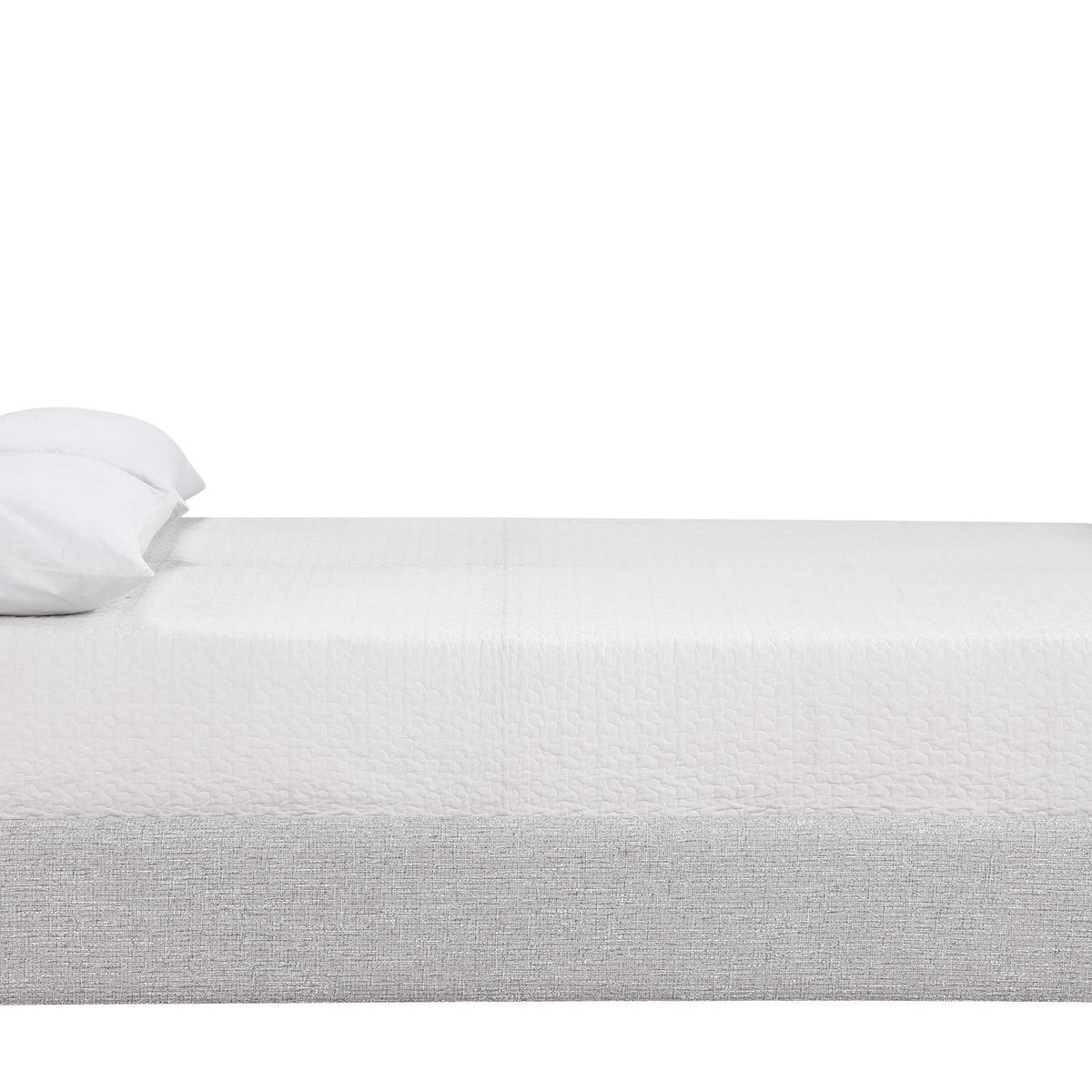 Fira - Linen Textured Fabric Upholstered Bed