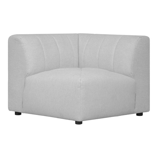 Lyric - Corner Chair - Pearl Silver