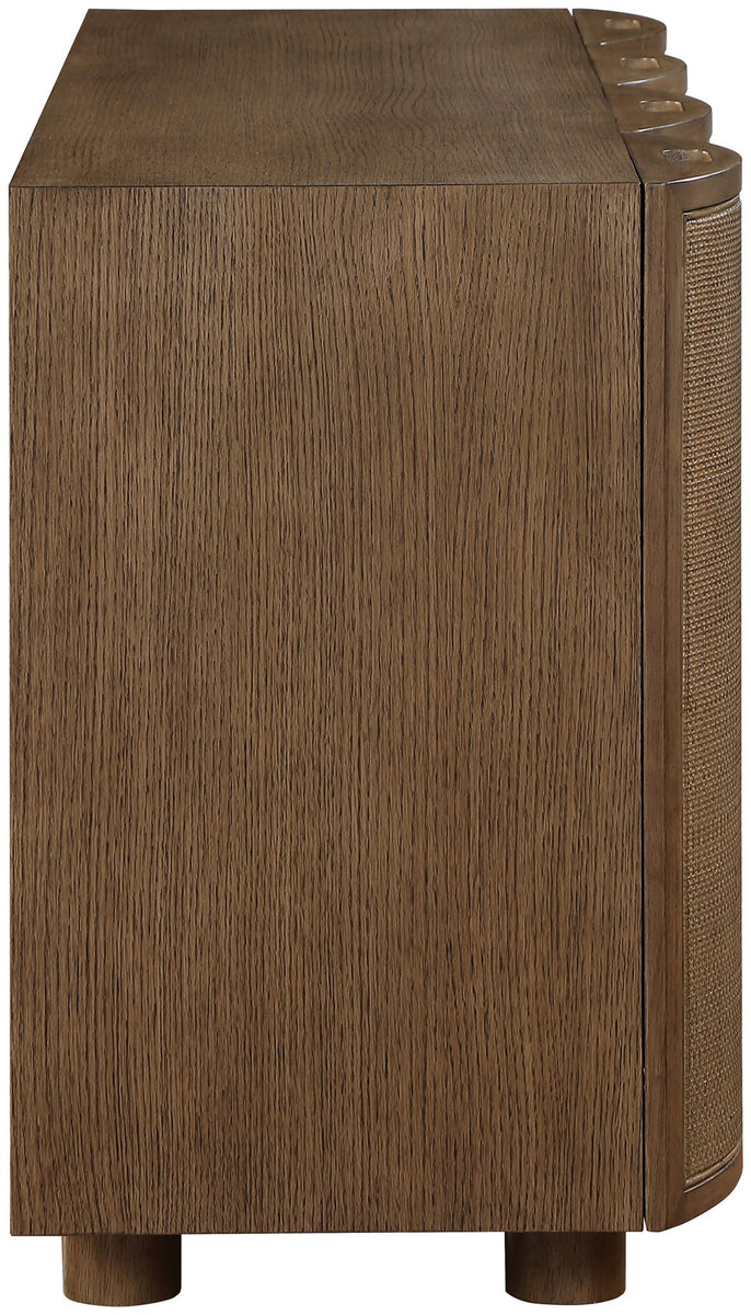 Norin - Solid Wood And Oak Veneer Sideboard/Buffet