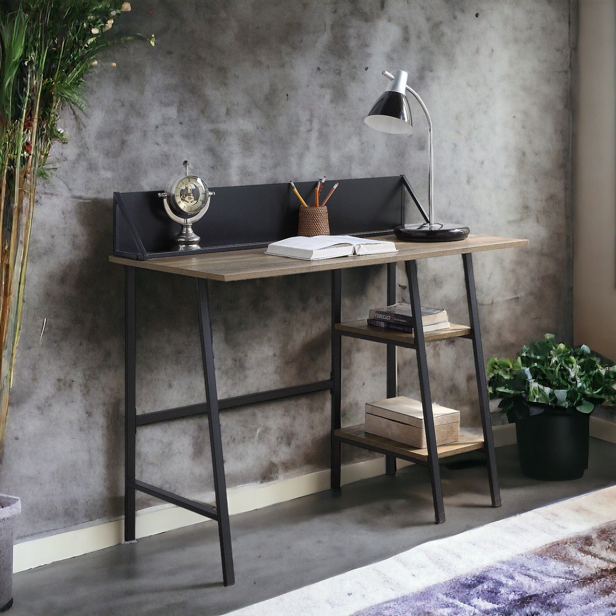 Garima - Writing Desk - Oak