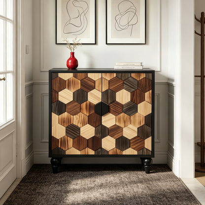 Accent Cabinet Black 30.31-inch