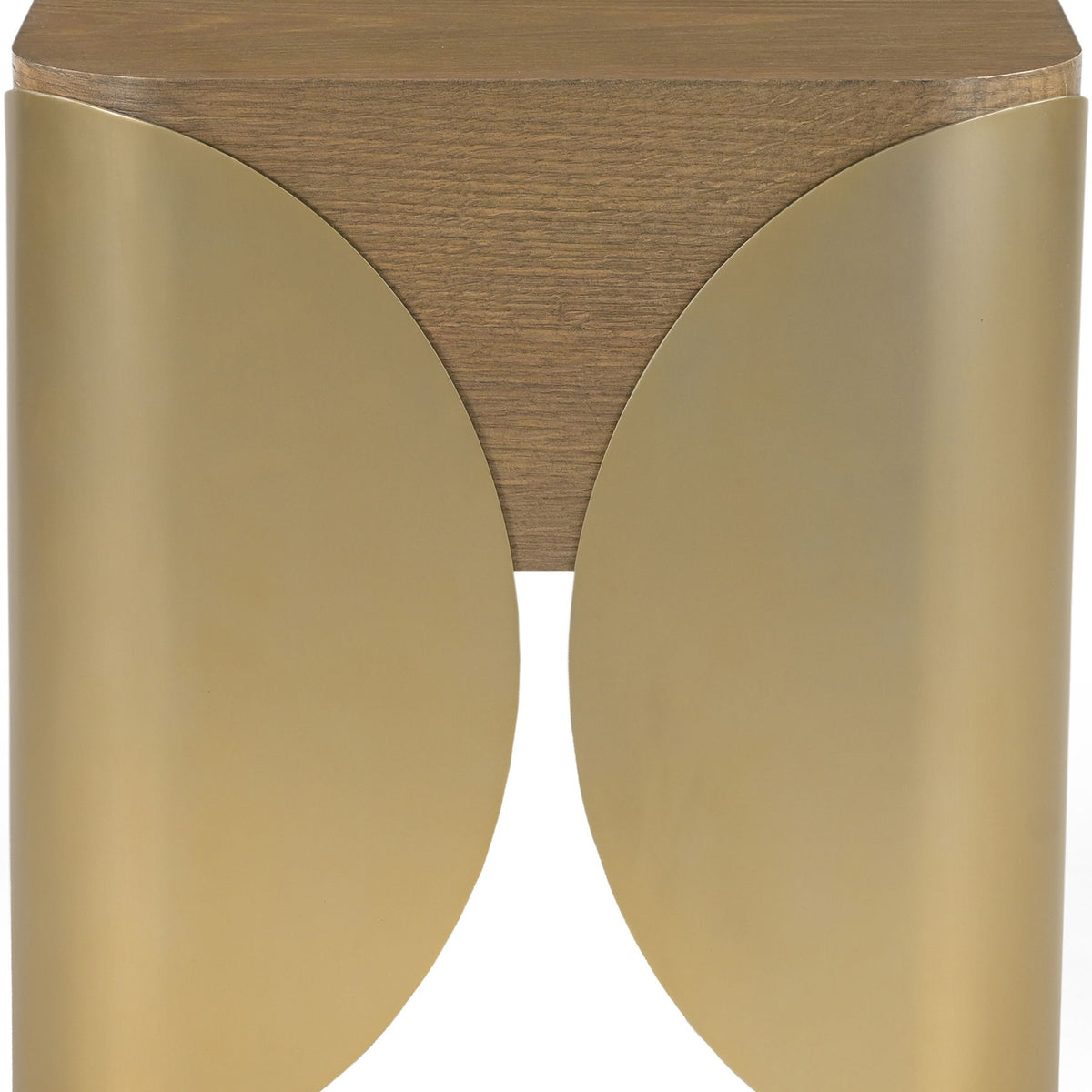 Cazari - Oak Wood And Iron Table