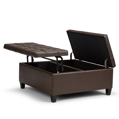 Harrison - Upholstered Coffee Table Storage Ottoman