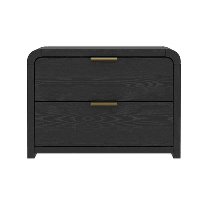 Manhattan Grace - Nightstand With Gold Handles