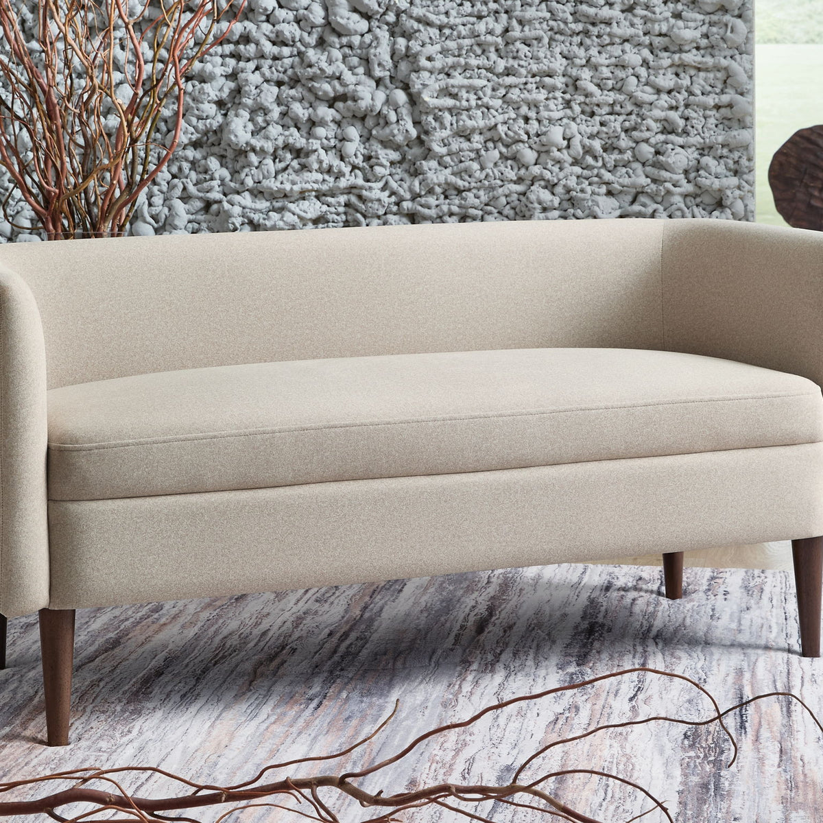 Wainner - Beige - Accent Bench