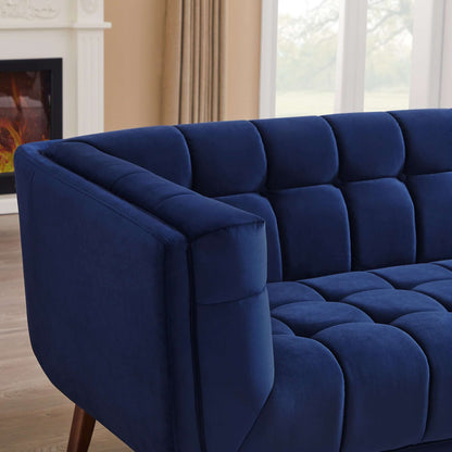 Addison - Mid-Century Modern, Tufted Sofa