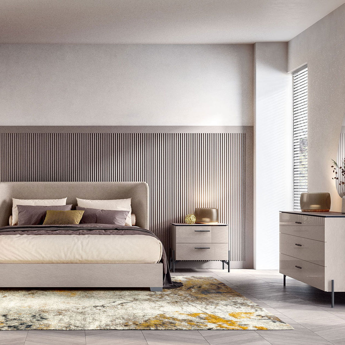 Silvia - Upholstered Bed