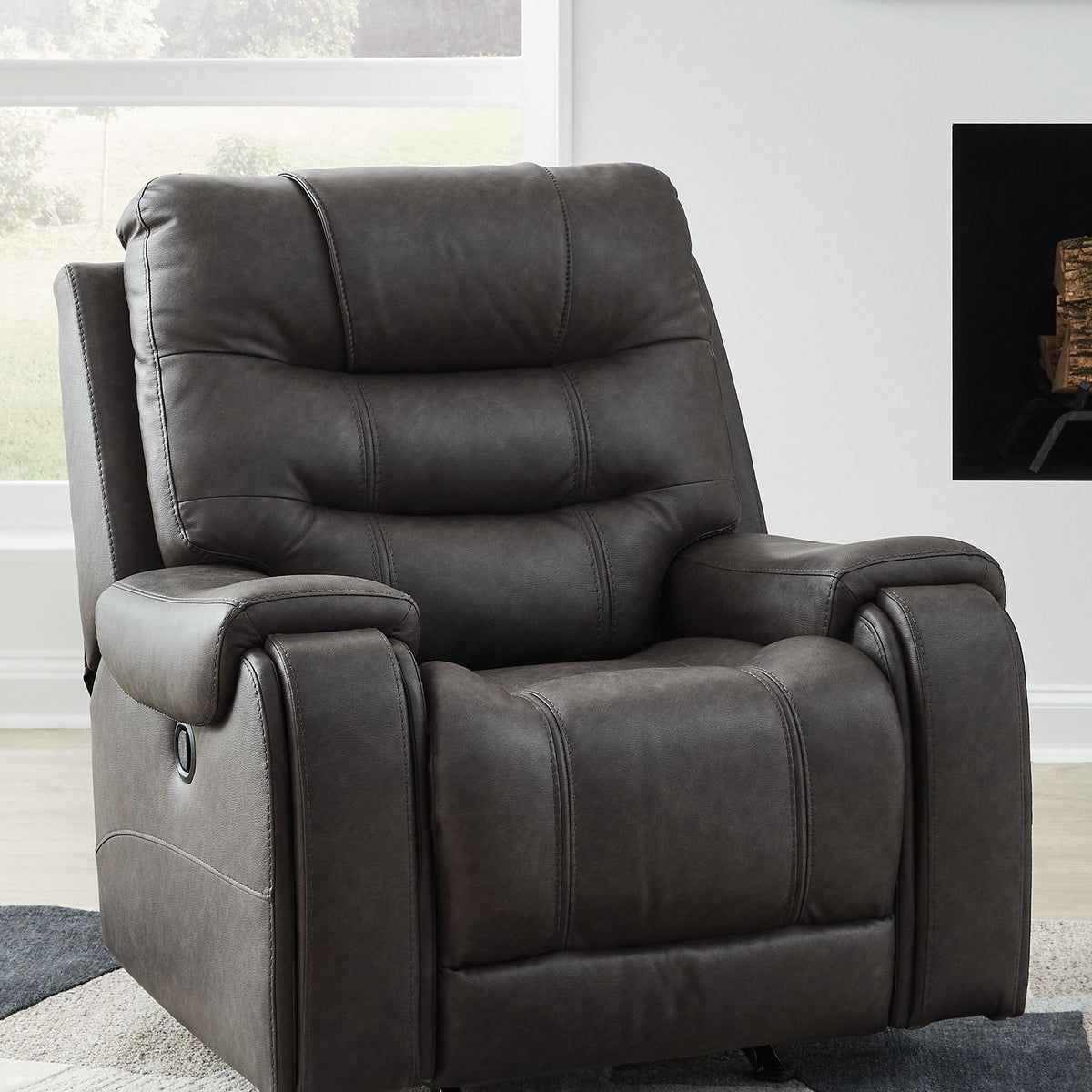 Femley - Smoke - Rocker Recliner