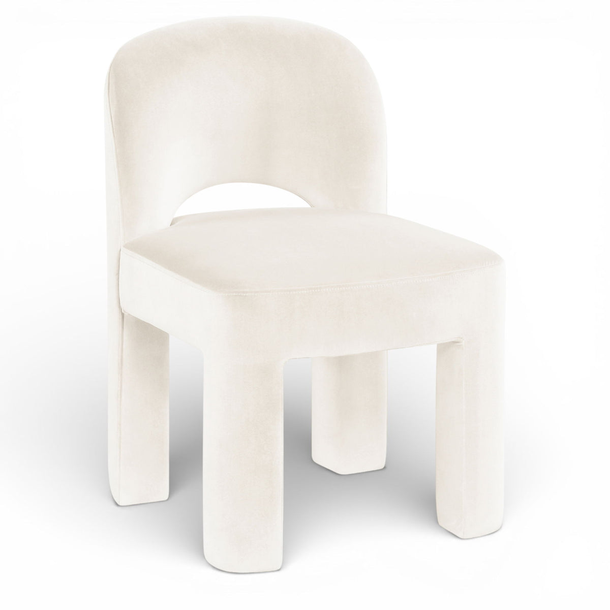 Celine - Velvet Performance Fabric Upholstered Dining Chair (Set of 2)