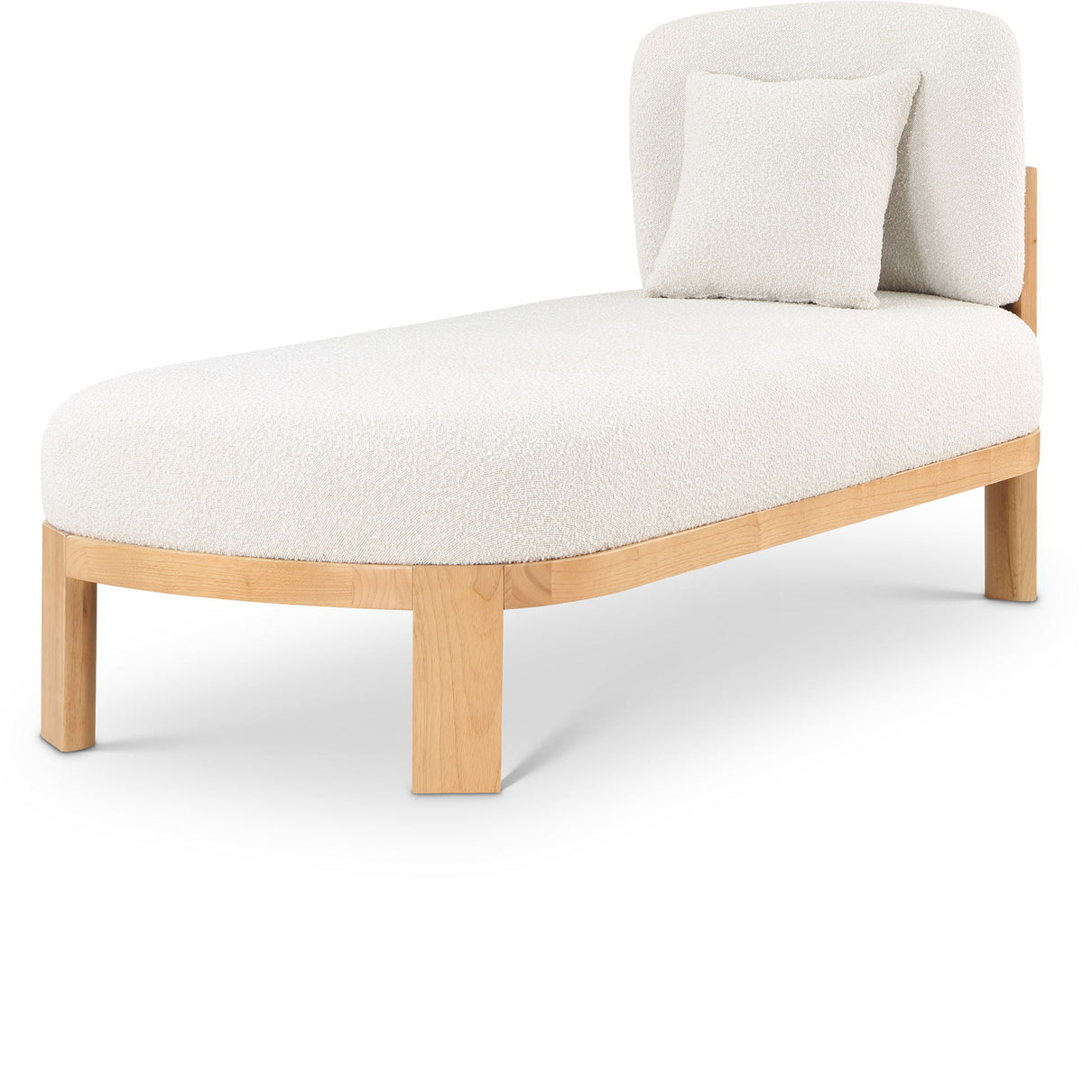 Maybourne - Chaise / Bench With Natural Frame