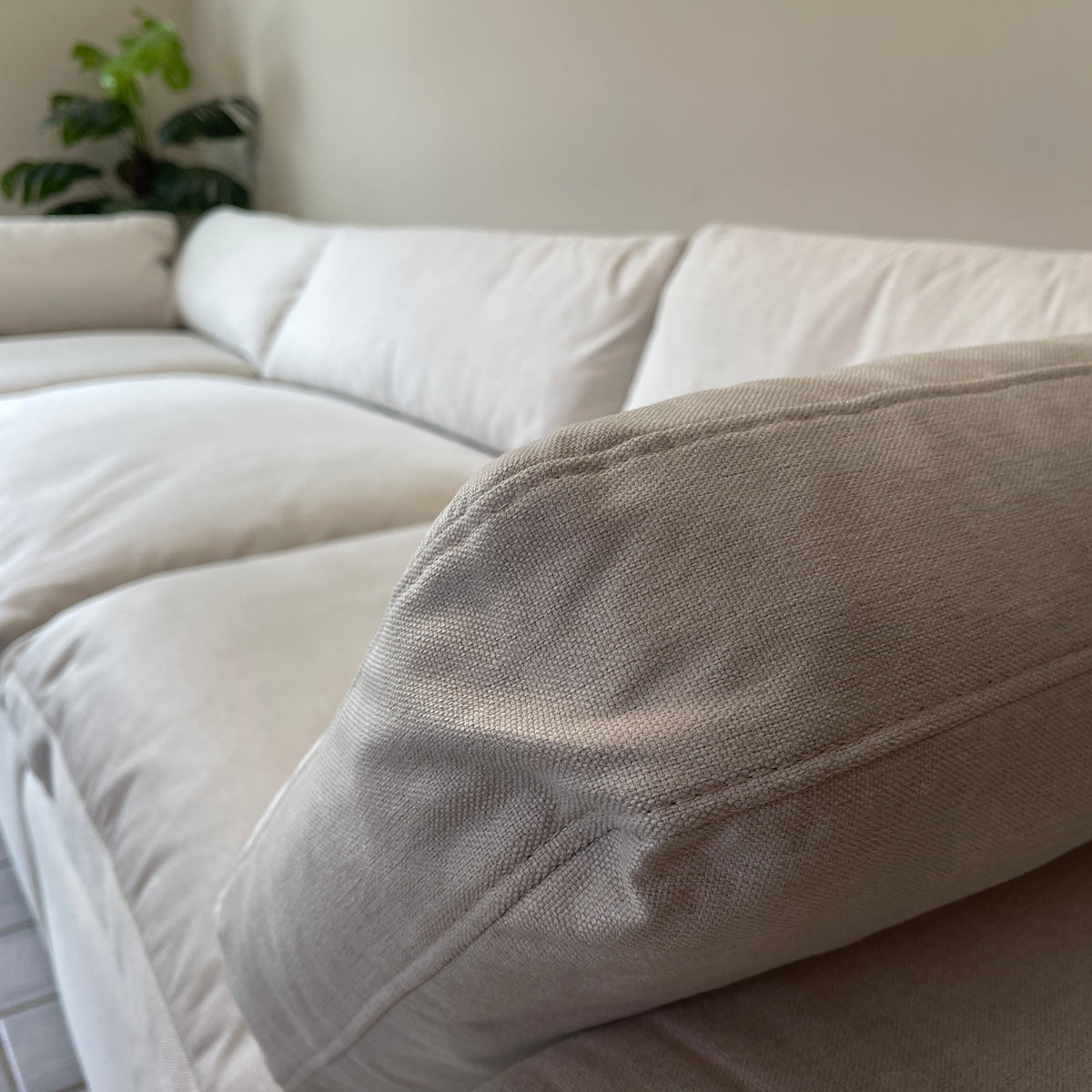 Off White “Dreamee” Cloud Couch Sectional