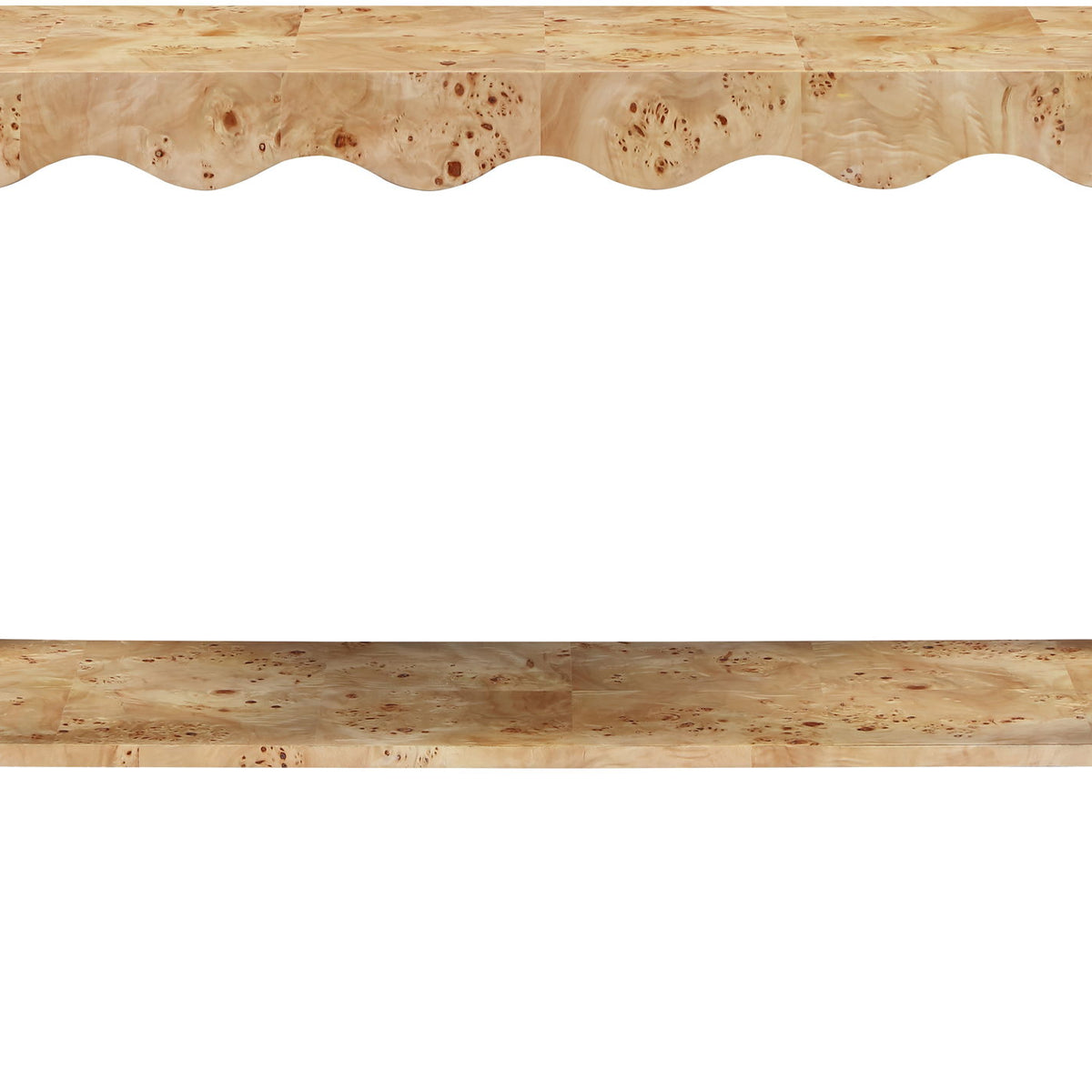 Vassa - Burl Veneer Console Table
