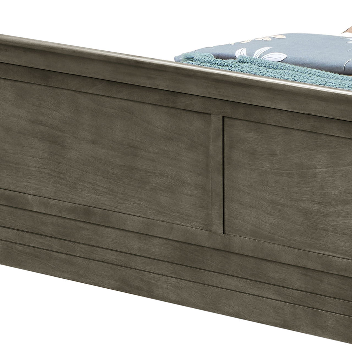 Panel Sleigh Bed