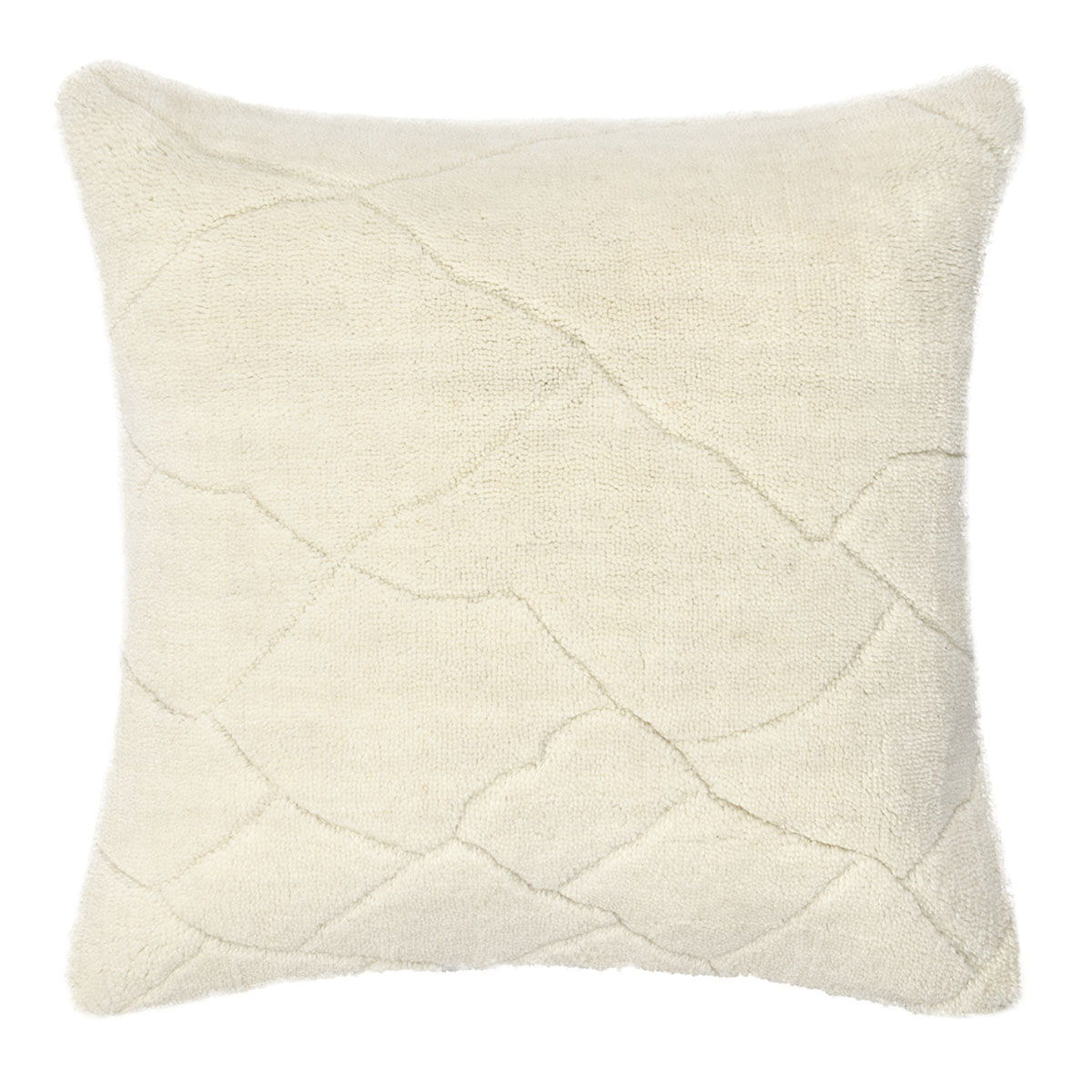 Renewed - 22" x 22" RN Mercer Pillow - Ivory