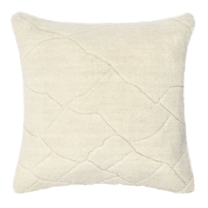 Renewed - 22" x 22" RN Mercer Pillow - Ivory