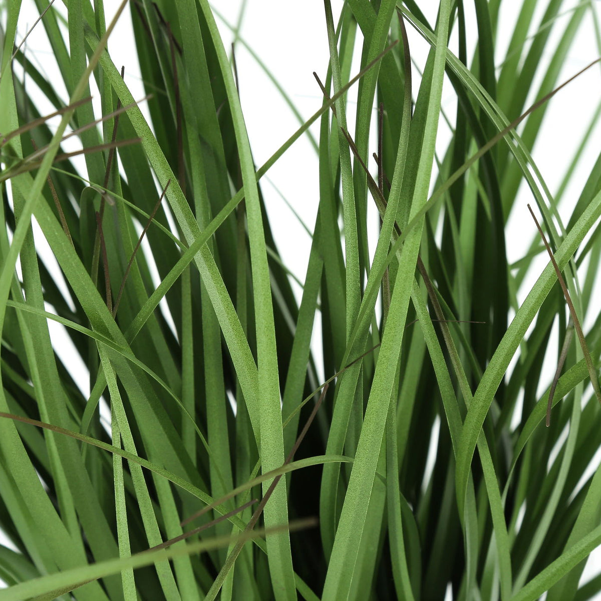 23" Tall, Artificial Plant, Grass, Indoor, Faux, Fake, Table, Greenery, Potted, Real Touch, Decorative - Green / Black