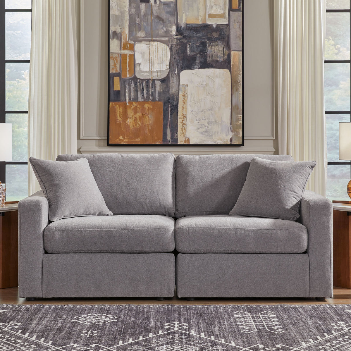 Modmax - Granite - Sectional