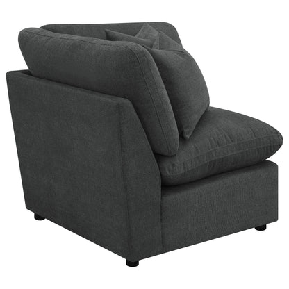 Collins - Modular Corner Chair - Dark Gray