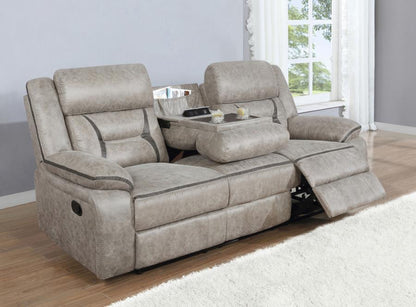 Greer - Upholstered Reclining Sofa Set