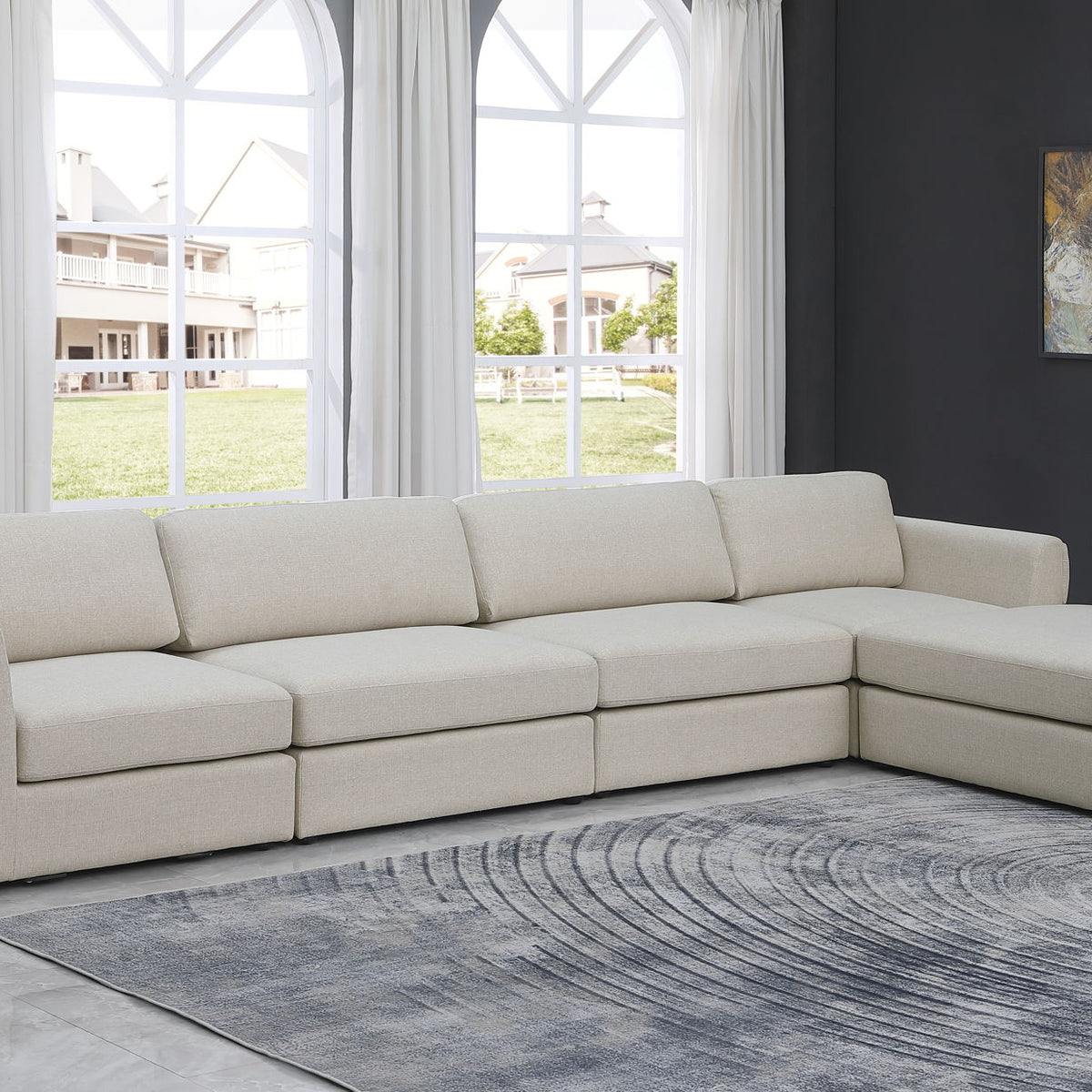 Beckham - 5 Piece Modular L-Shaped Sectional