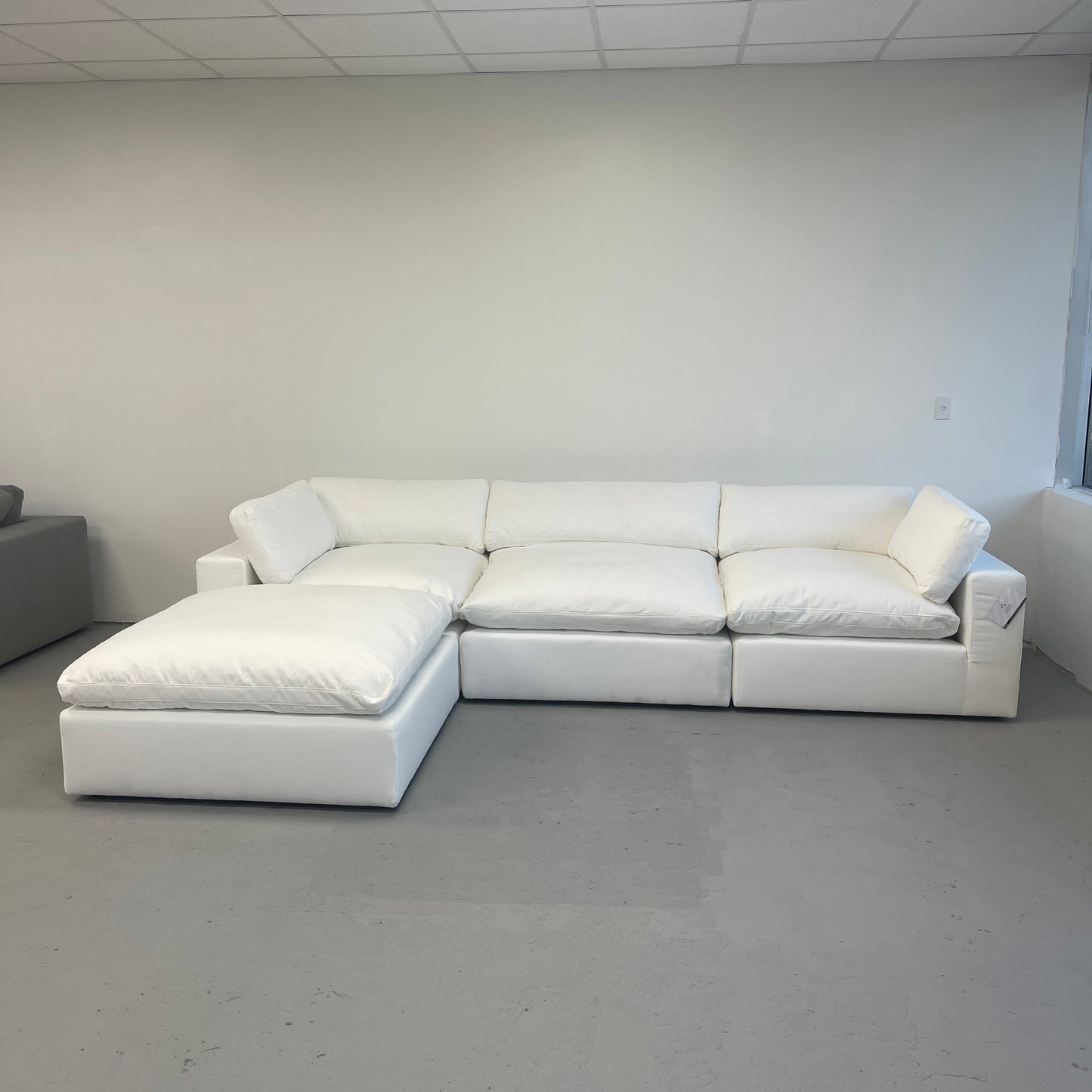 White "Dreamee" Cloud Couch Sectional