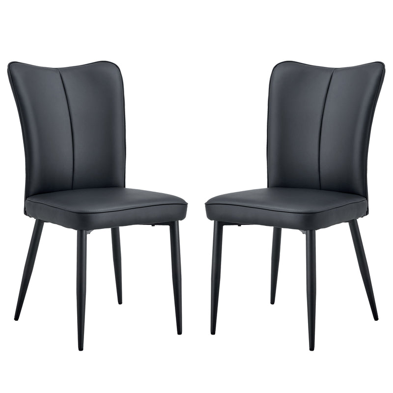 Minimalist Style Minimalist Dining Chairs With Metal Legs