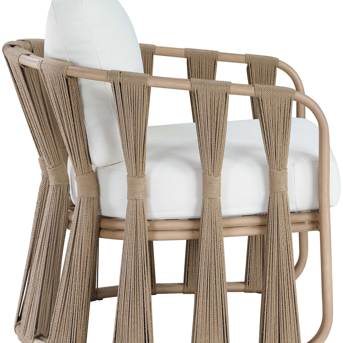 San Pietro - Resilient Waterproof Fabric Upholstered Outdoor Patio Chair