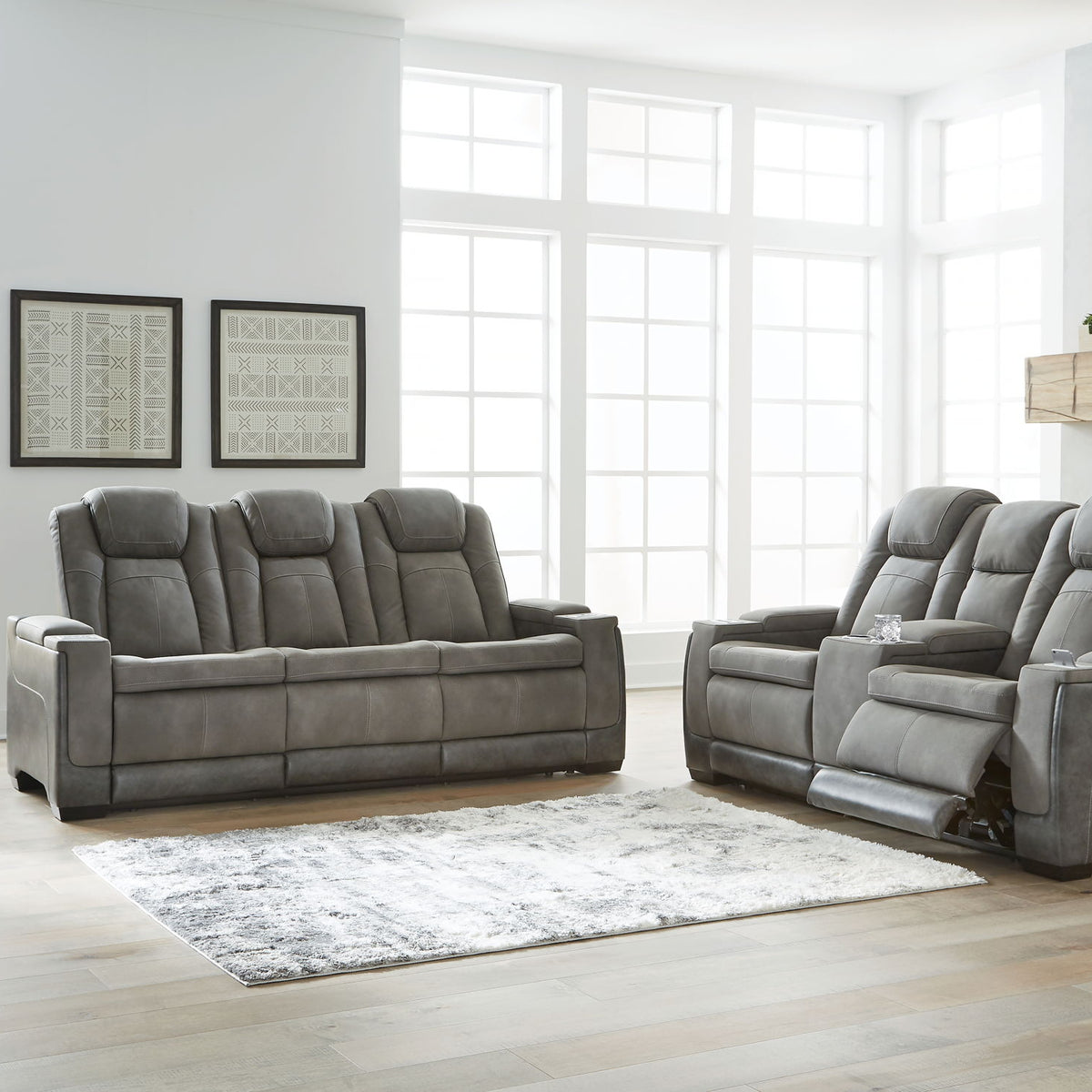 Next-Gen Durapella - Power Reclinering Living Room Set