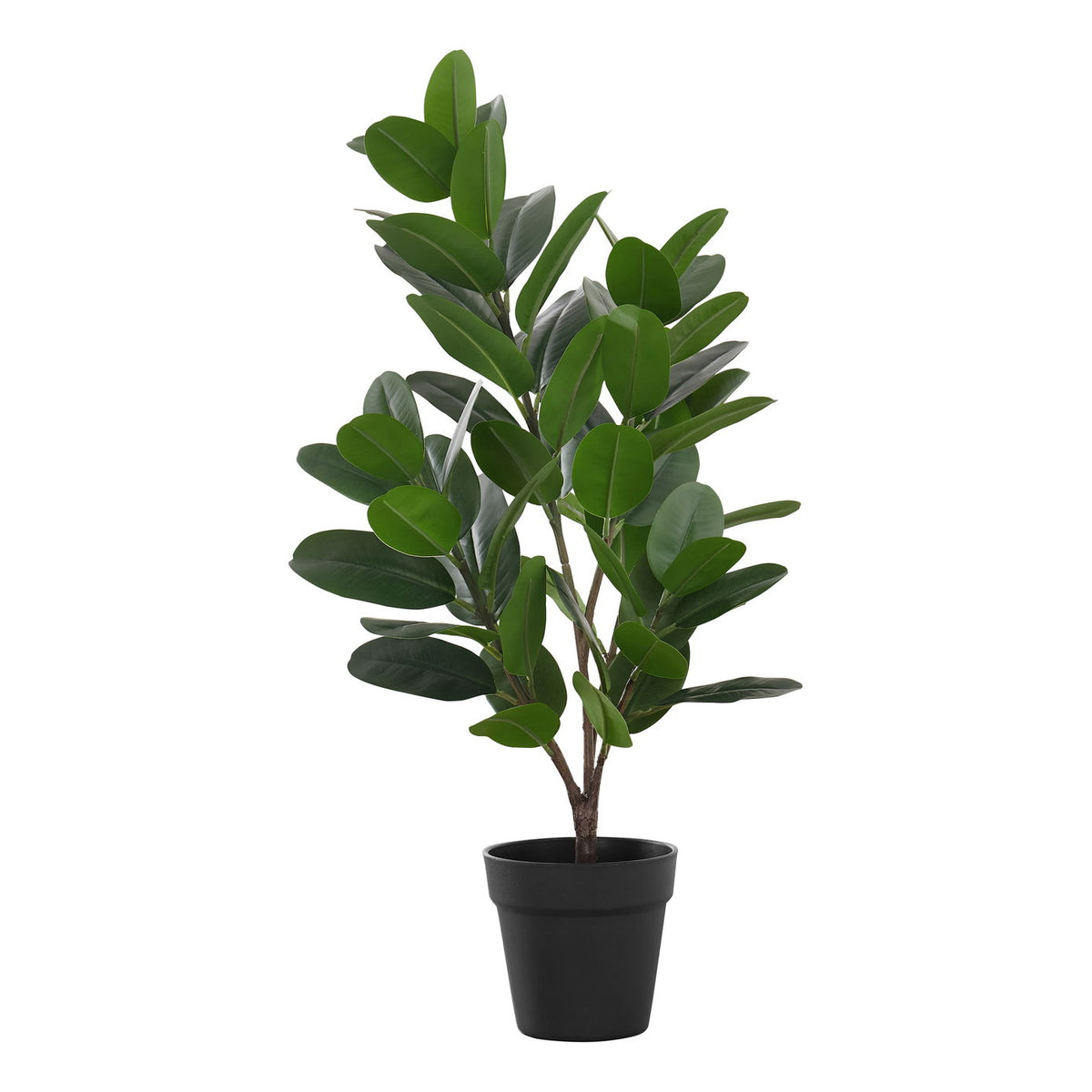 28" Tall, Artificial Plant, Garcinia Tree, Indoor, Faux, Fake, Floor, Greenery, Potted, Real Touch, Decorative - Green / Black